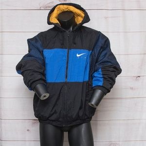 nike quilted jacket mens